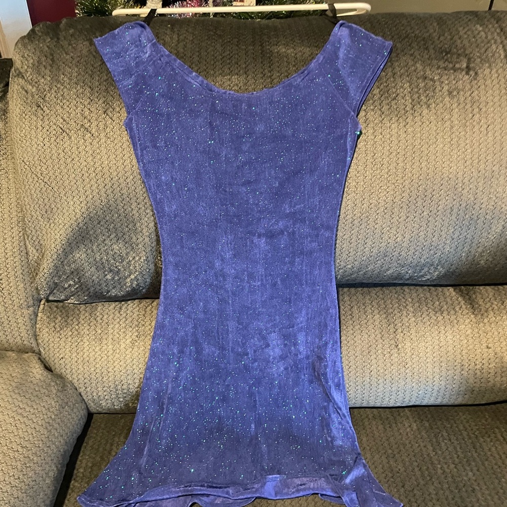 Gunne Sax Shimmering Blue Top
